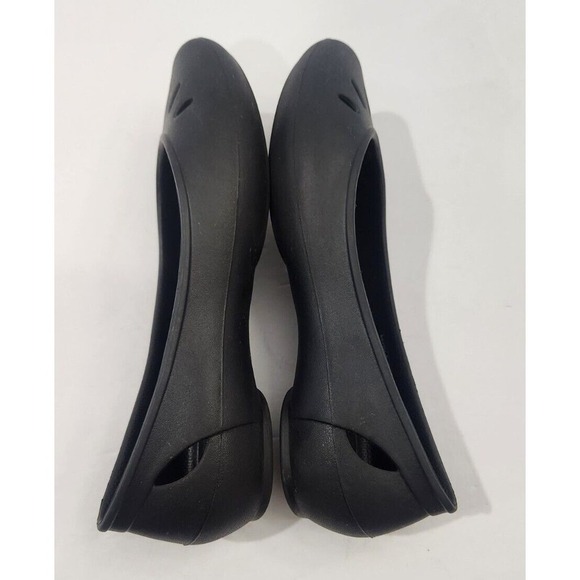 Crocs Kelli Women's Ballerina‎ Flats Size 7M Black Slip On Comfort - Picture 5 of 8